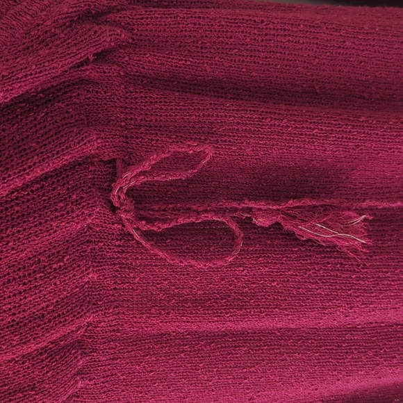 L*Space Topanga Sweater Knit Cover-Up XL - Picture 9 of 16